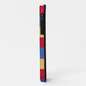 Rood, blauw en Oranje iPhone 5 Hoesje (Achterkant/links)