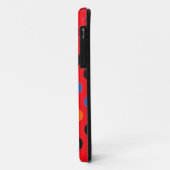 Rood, blauw en Oranje iPhone 5 Hoesje (Achterkant/links)