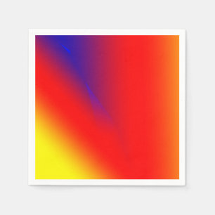Rood blauw geel abstract kleurrijk voeg je eigen t servet
