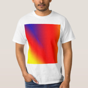 Rood blauw geel abstract kleurrijk voeg je eigen t t-shirt