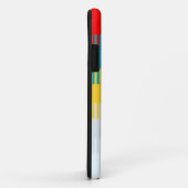 Rood Blauw Geel Geel Grauw Uniek Patroon Case-Mate iPhone Case (Achterkant/rechts)