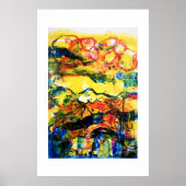 Rood, blauw, geel. poster (Voorkant)