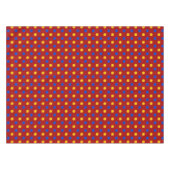 Rood Blauw Geel Stippen Design  Tafelkleed (Voorkant (Horizontaal))