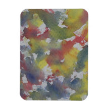 Rood Blauw Geel Waterverf