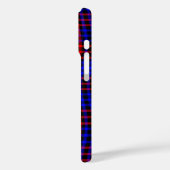 Rood Blauw Geruit Geruit Naadloos Patroon Case-Mate iPhone Case (Achterkant / Links)
