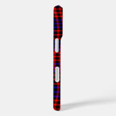 Rood Blauw Geruit Geruit Naadloos Patroon Case-Mate iPhone Case (Achterkant / Rechts)