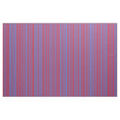 Rood & Blauw gevoerd/Gestreept patroon Stof (Yard (91,4 cm))