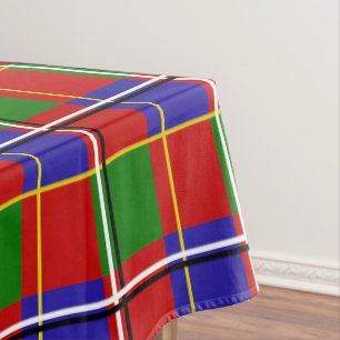 Rood Blauw Groen Tartan Geruit Tafelkleed