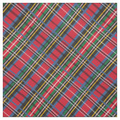 Rood, blauw, groene tartan stof (Swatch)