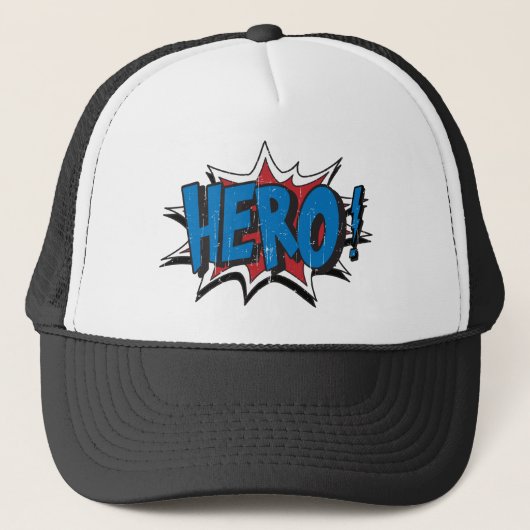 Rood & Blauw  Hero Graphic Super Heroes CLI Trucker Pet (Voorkant)