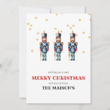 Rood & Blauw Notenkraker Kerstmis