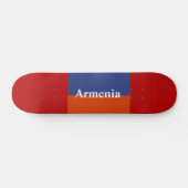 Rood blauw Oranje skateboard (Horizontaal)