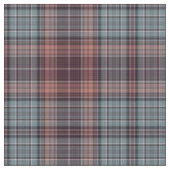Rood Blauw Tartan Plaid Stof (Close Up)