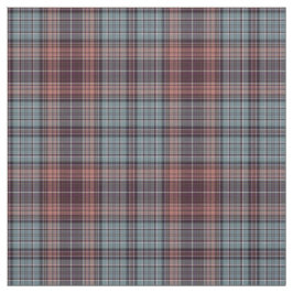 Rood Blauw Tartan Plaid Stof