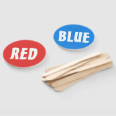 Rood Blauw Team Game Paddle Bord Handwaaier (Niet-gemonteerd)