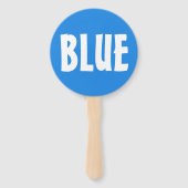 Rood Blauw Team Game Paddle Bord Handwaaier (Achterkant)