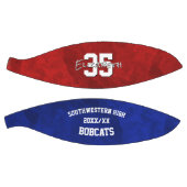 Rood blauw team naam ballers einde seizoen cadeaus basketbal (Panelen)