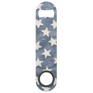 Rood Blauw Wit Sterren Strepen Vieren Amerika Speed Flessenopener