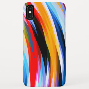 Rood Blauw, zwart Case-Mate iPhone Case