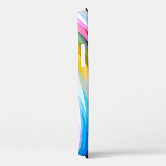 Rood Blauw, zwart Case-Mate iPhone Case (Achterkant / Rechts)