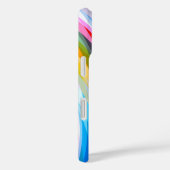 Rood Blauw, zwart Case-Mate iPhone Case (Achterkant / Rechts)