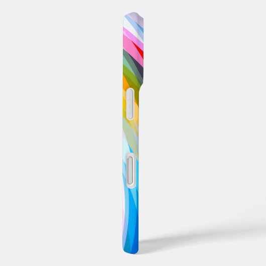 Rood Blauw, zwart Case-Mate iPhone Case (Achterkant / Rechts)