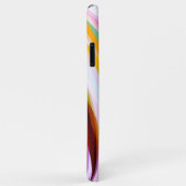 Rood Blauw, zwart Case-Mate iPhone Case (Achterkant/rechts)