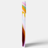 Rood Blauw, zwart Case-Mate iPhone Case (Achterkant / Rechts)