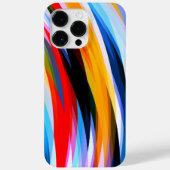 Rood Blauw, zwart Case-Mate iPhone Case (Achterkant)