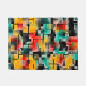 Rood Blauw, zwart Deurmat (Voorkant)