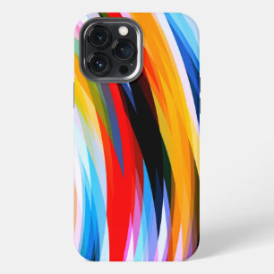 Rood Blauw, zwart iPhone 13 Pro Max Hoesje