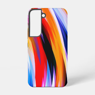 Rood Blauw, zwart Samsung Galaxy Hoesje