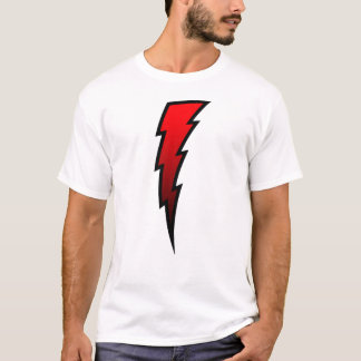Rood bliksembolt t-shirt