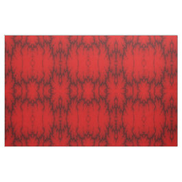 Rood bliksempatroon stof