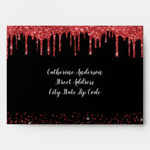 Rood bloed glitter druppelen zwarte vampier gothic