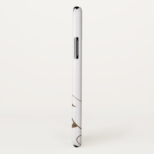 Rood bloeding Hartslag Case-Mate iPhone Case (Achterkant / rechts)