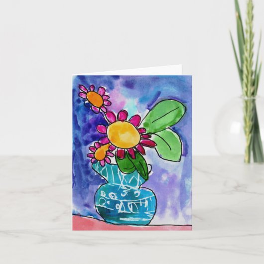 Rood Bloemblaadje door Elyse Bobczynski, Leeftijd Kaart (Voorkant)