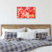 Rood Bloemen Canvas Kunst (Insitu (Slaapkamer))