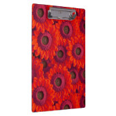  rood bloemenpatroon klembord (Rechts)