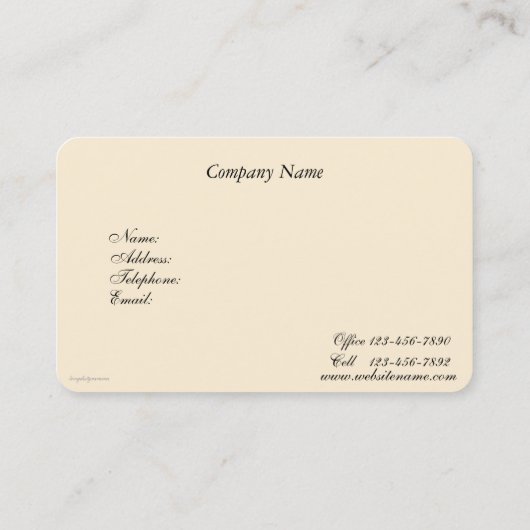  rood bloemenvisitekaartje bedrijf visitekaartje (Achterkant)