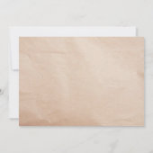 Rood Boerderij Tractor Baby Douche Uitnodigingen (Achterkant)