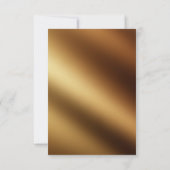 Rood Bourgondië Blush Bloemen Goud Script Bruiloft RSVP Kaartje (Achterkant)