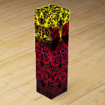 ROOD BOURGONDISCH LINT, ZWART GOUD ART NOUVEAU DAM WIJN<br><div class="desc">Elegant goudgele cadeaudoos met levendige 3D-roodbruin gemstone, klastig, uniek Art Nouveau damask, gemakkelijk aan te passen met jouw tekst voor trouwwijn, nuptiaal cadeau, zoet 16, baby showers, vrijgezellenfeesten, quinceanera verjaardagsfeestjes, Bat Mitzvah, romantische verlovingen douches, Kerstmis, feestdagen, kantoor, nieuwjaarsfeestdagen, feestdagen, feestdagen, feestdagen, feestdagen, feestdagen, feestdagen, feestdagen, feestdagen, feestdagen, feestdagen van nieuwjaarsfeestdagen,...</div>