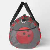 Rood Bowling Ball Patroon Plunjezak (Rechts)