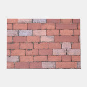 Rood Brick vloer textuur patroon huis ingang Deurmat (Voorkant)