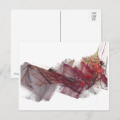 Rood Briefkaart (Voorkant / Achterkant)