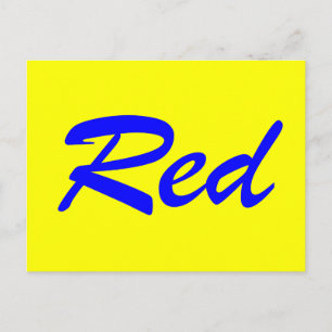 Rood Briefkaart