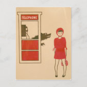 Rood Briefkaart (Voorkant)