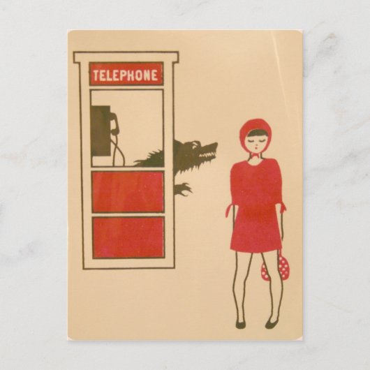 Rood Briefkaart (Voorkant)