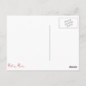 Rood Briefkaart (Achterkant)